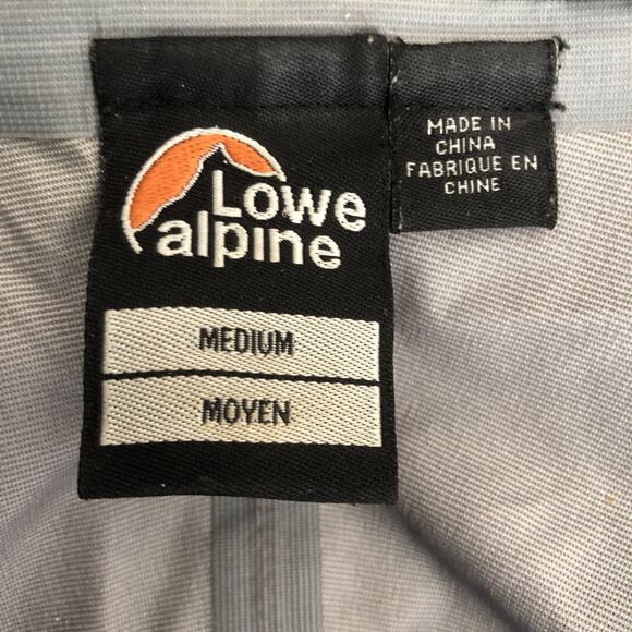 LOWE ALPINE Triple Point Ceramic Jacket Men's Sz M Red Hooded‎ Coat Outdoor Hike - Picture 4 of 16